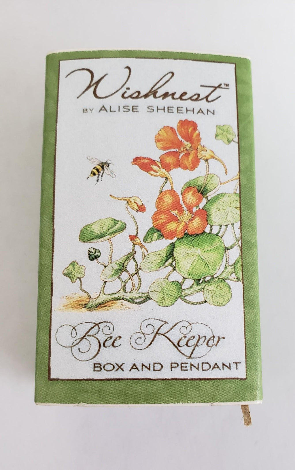 Wishnest By Alise Sheehan Bee Keeper Box and Pendant Set