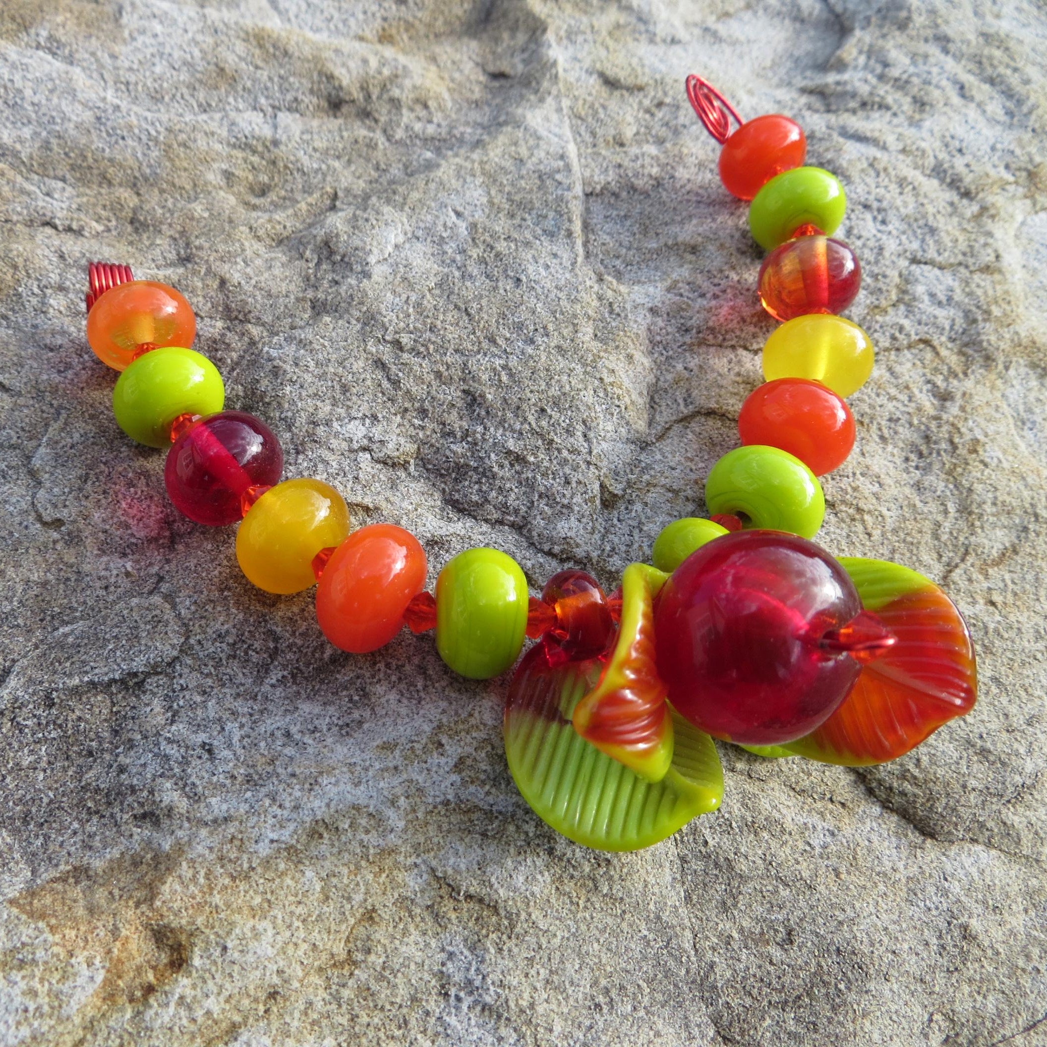 Handmade Lampwork Bead Set