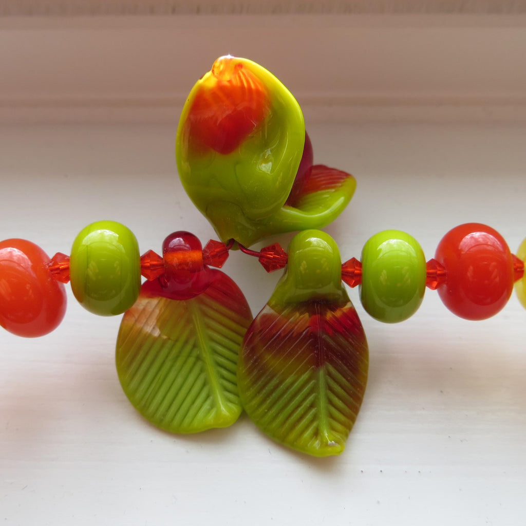 Handmade Lampwork Bead Set