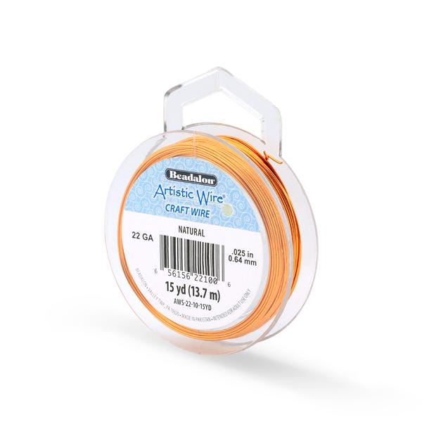 Artistic Wire Spool - Natural - 12, 18, 20, and 22 gauge