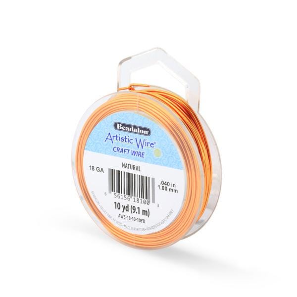 Artistic Wire Spool - Natural - 12, 18, 20, and 22 gauge