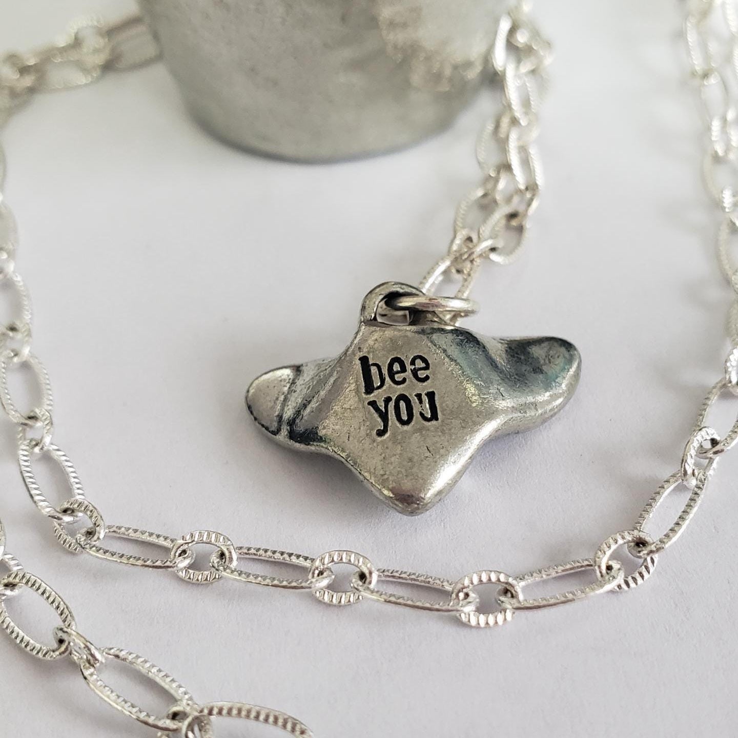 Wishnest By Alise Sheehan Bee Keeper Box and Pendant Set
