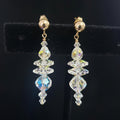 Swarovski crystal and gold-filled post earrings. Vintage Swarovski crystals!