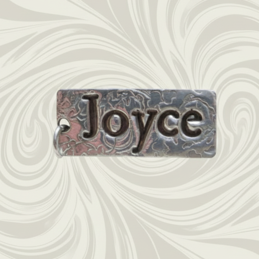Joyce Pendant in .999 Fine Silver – Handmade Precious Metal Clay Jewelry