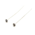 Sterling Silver Daisy Headpins – Bali Handmade Jewelry Findings (3 inch) - 20 gauge