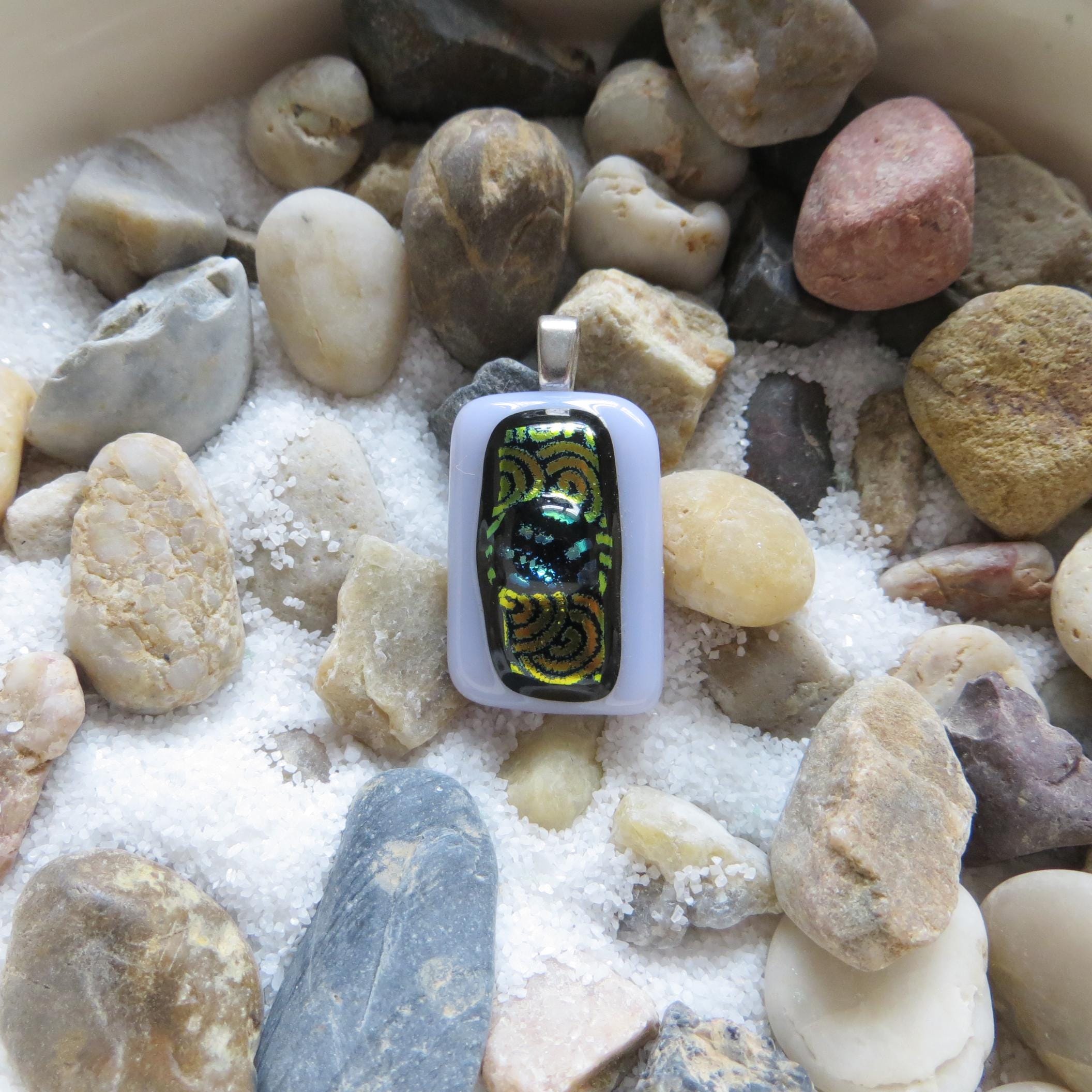 Dichroic Fused Glass Pendant