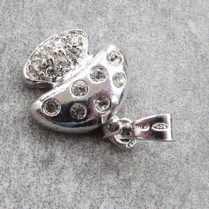 Sterling Silver Mushroom Pendant