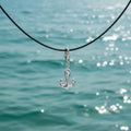 Sterling Silver Anchor Clip Charm