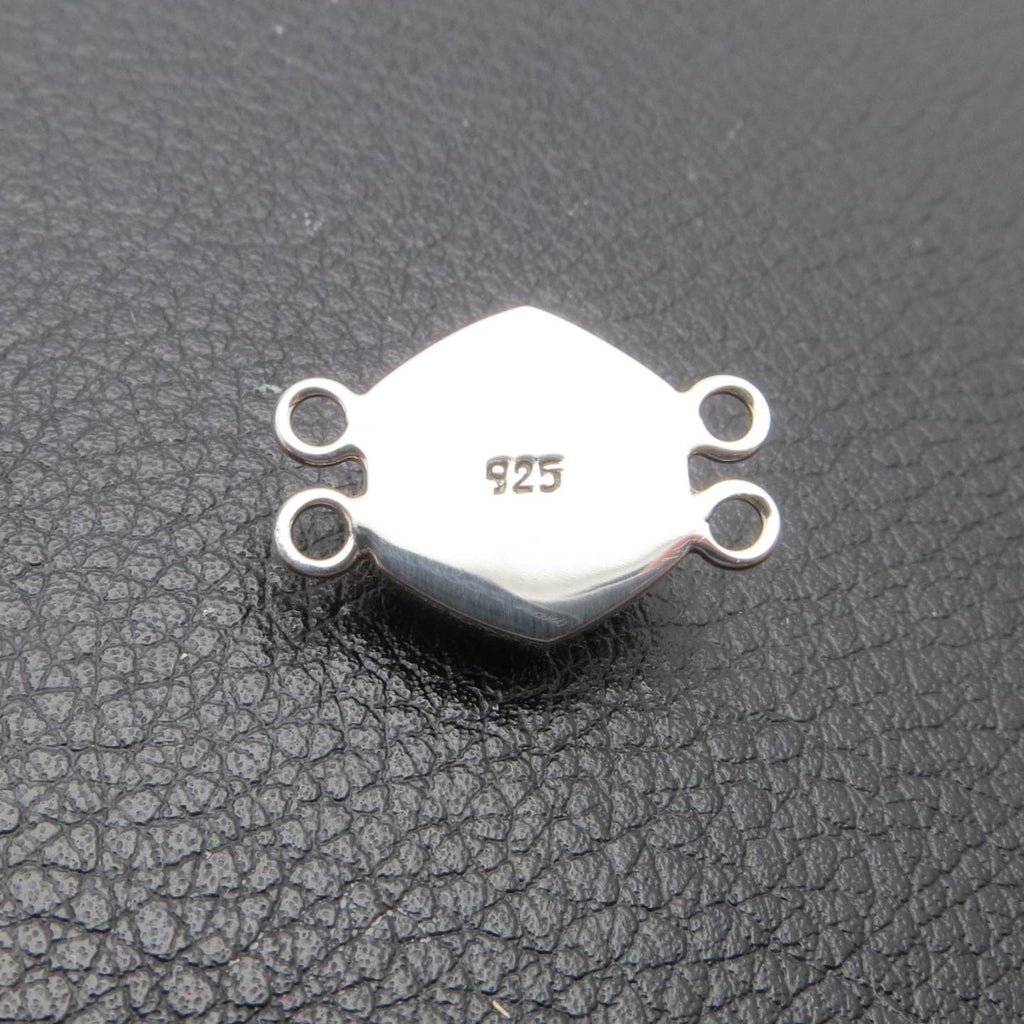2-Strand Sterling Bali Connector w/ Pearl