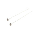 Bali Sterling Silver Headpins - 2.75 inch (70mm) Length - 4 Pieces - AB99
