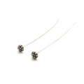 Bali Sterling Silver Headpins - Multi Dot w/ Disc Back - 3 inch (76mm) - 2 or 4 Pieces