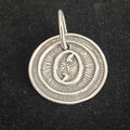 Sterling Silver "O" Initial Pendant