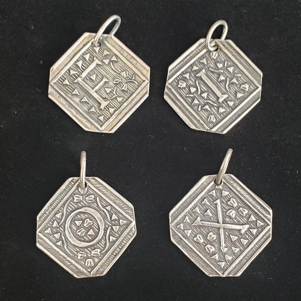 Sterling Silver Initial Pendant