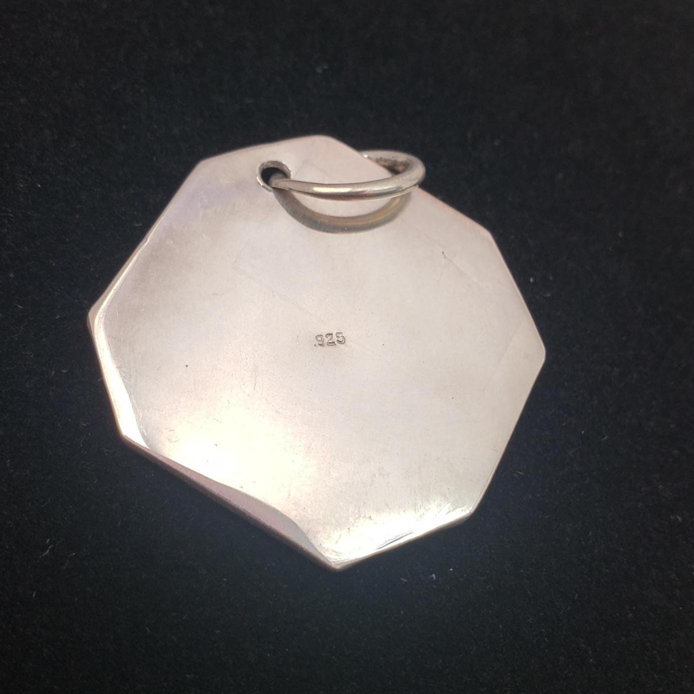 Sterling Silver Initial Pendant