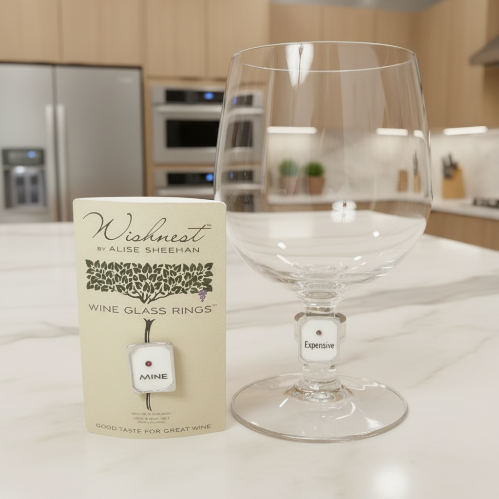 Wine Glass Ring - Wishnest By Alise Sheehan