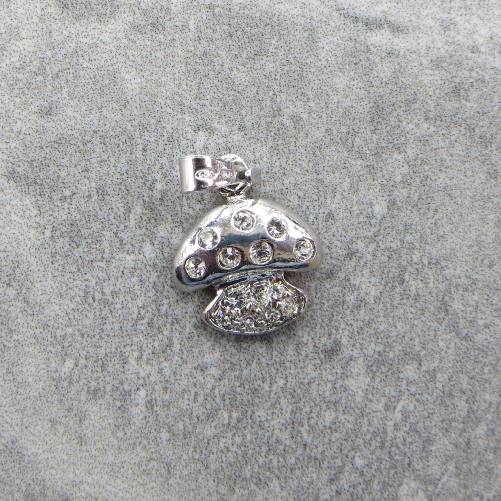 Sterling Silver Mushroom Pendant