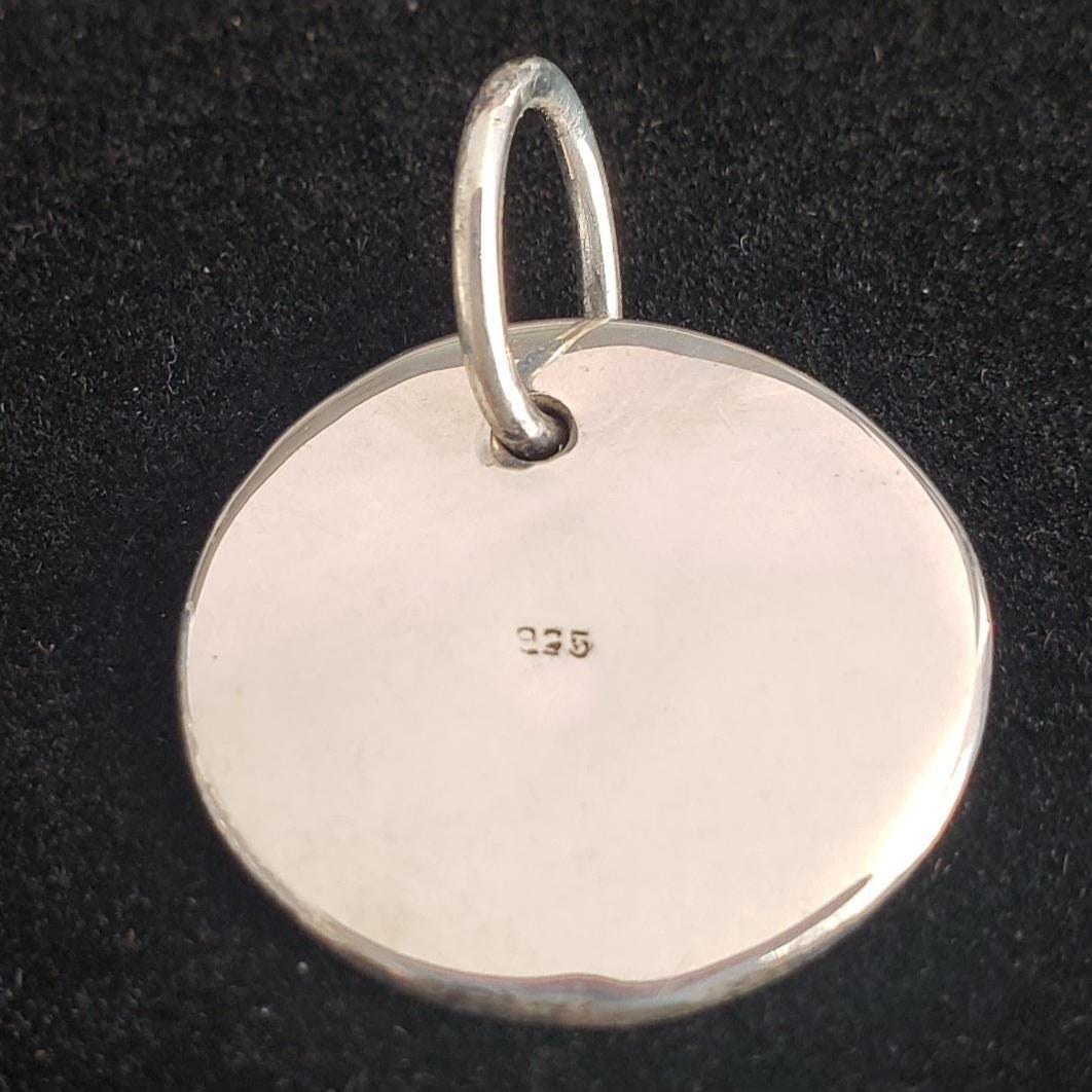 Sterling Silver "O" Initial Pendant