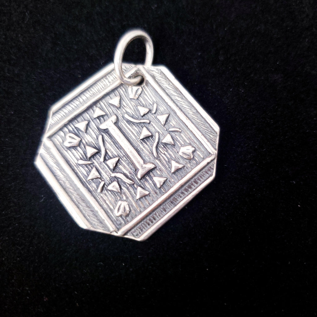 Sterling Silver Initial Pendant