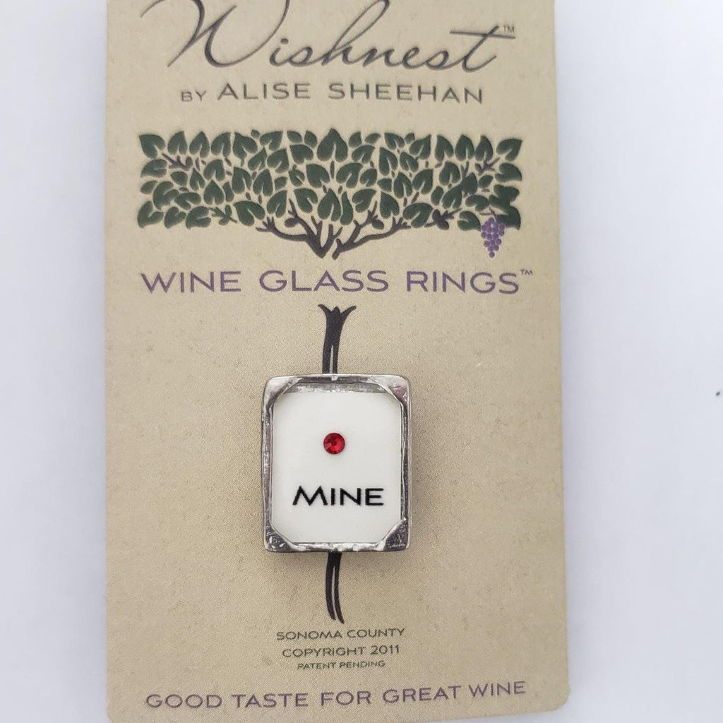 Wishnest By Alise Sheehan Wine Glass Ring