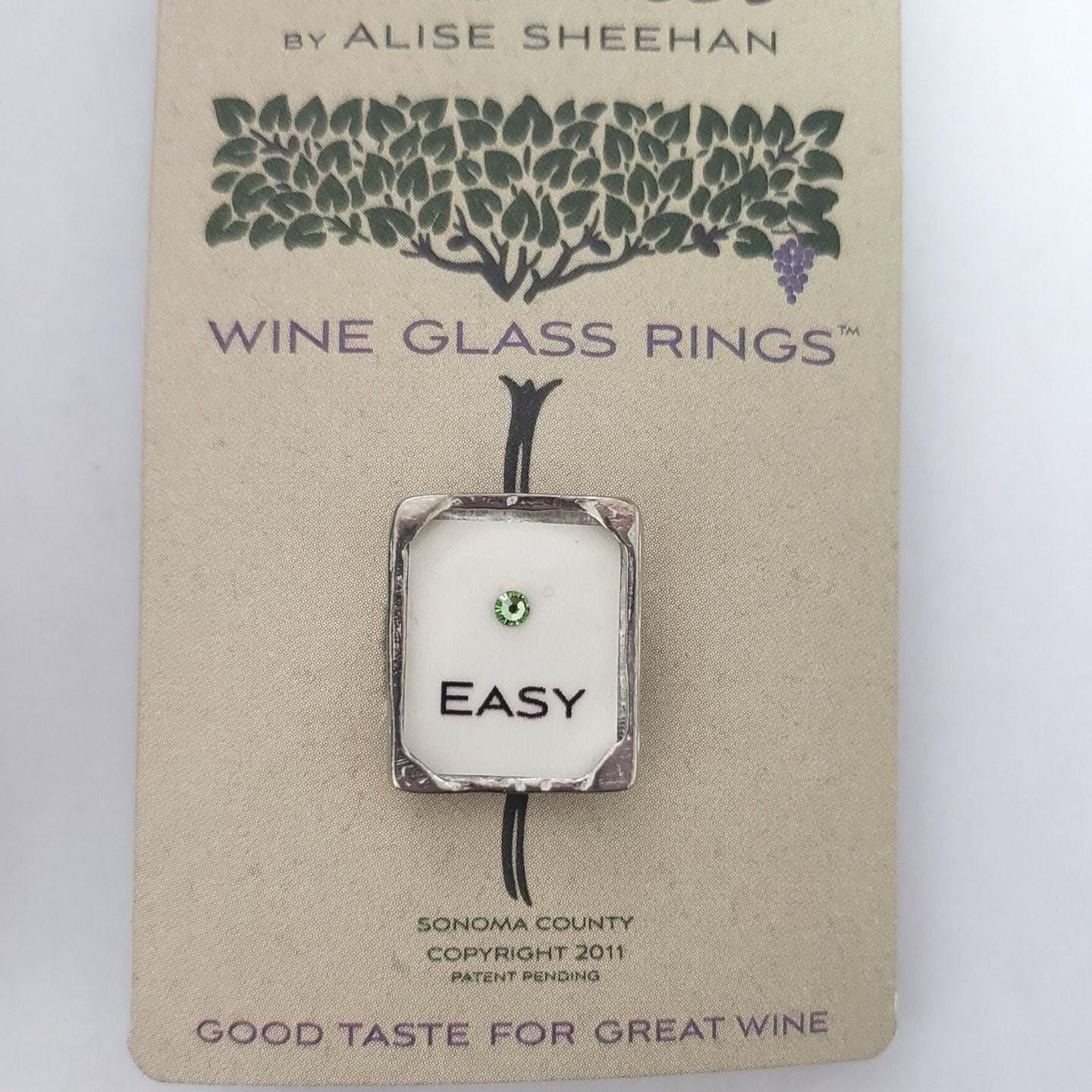 Wishnest By Alise Sheehan Wine Glass Ring