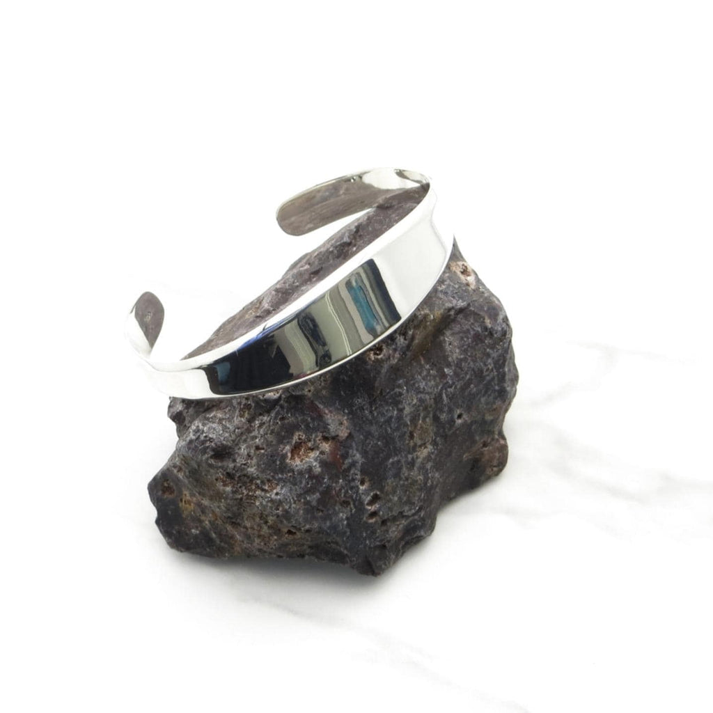 Sterling Silver Engravable Cuff Bracelet