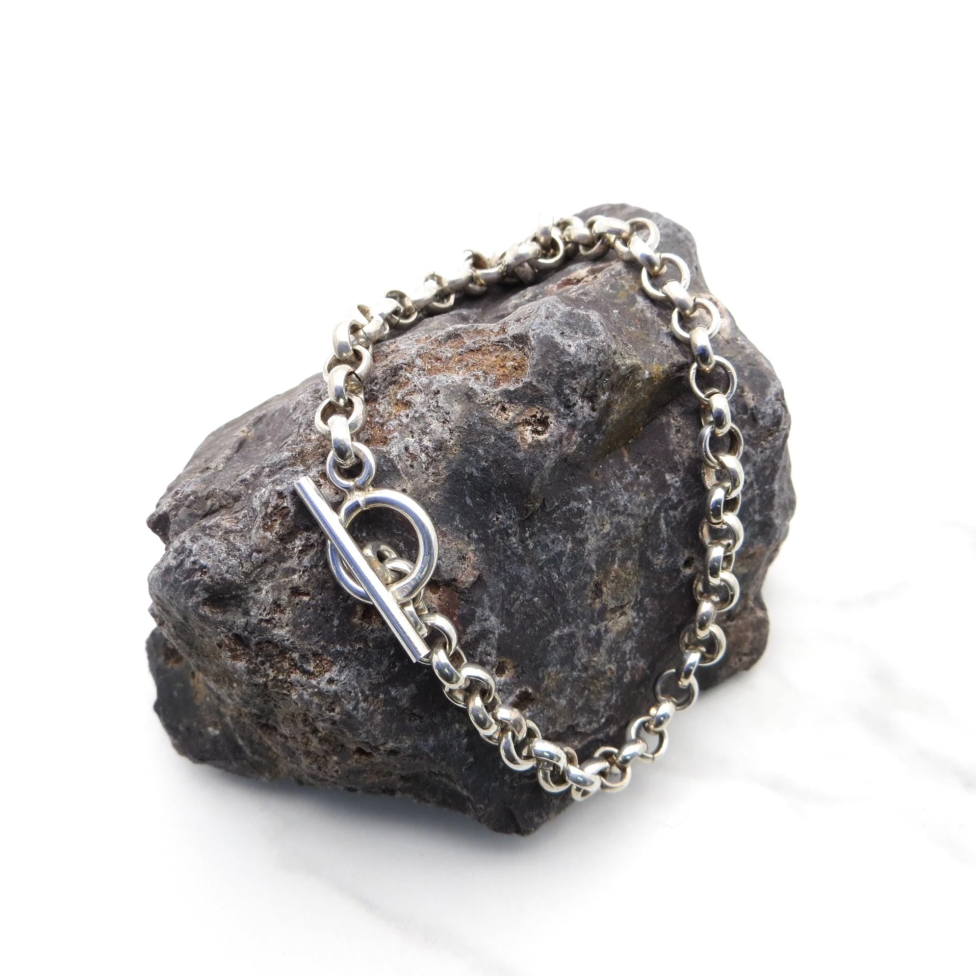 Sterling Silver Rolo Chain Bracelet - 7.25 inch