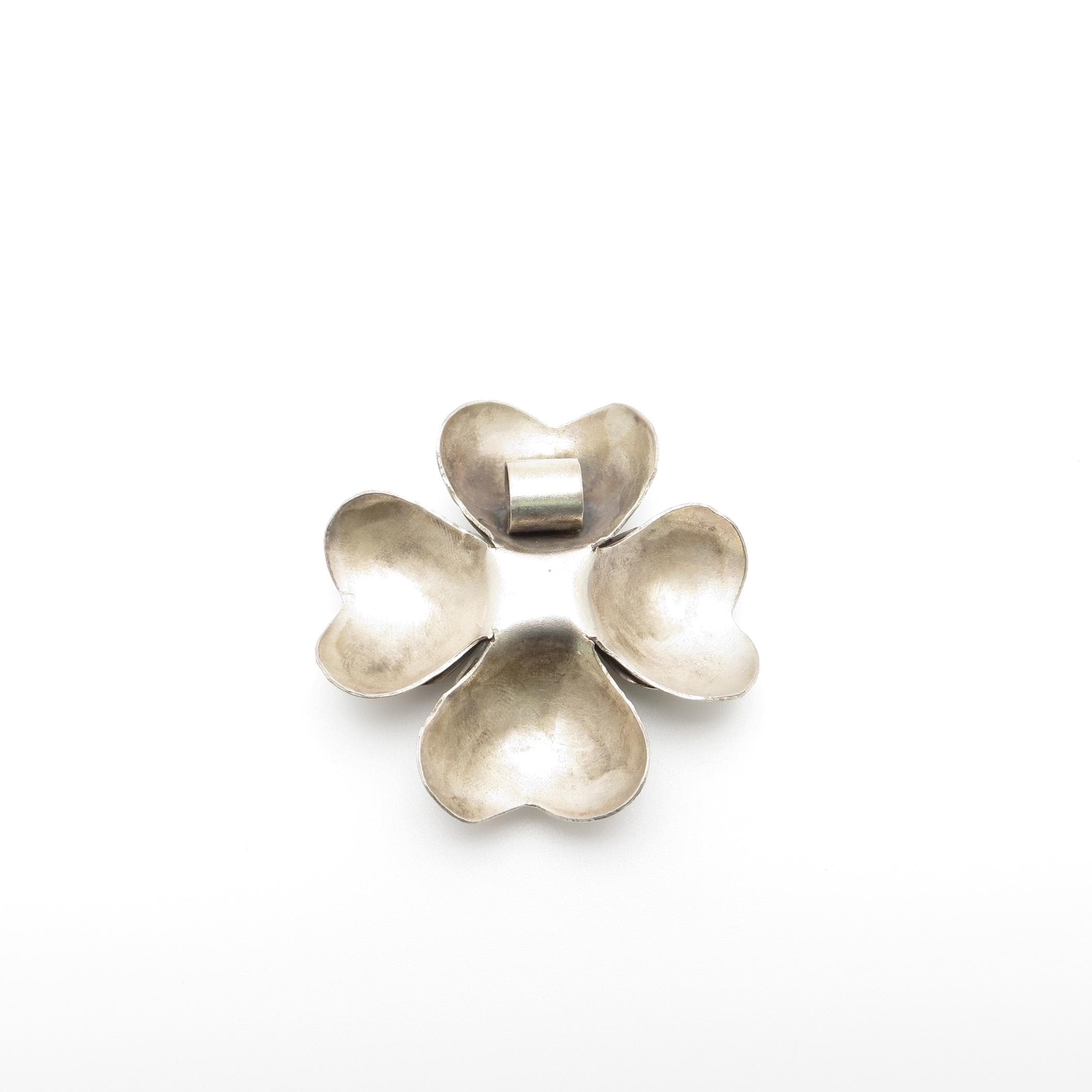 Hill Tribe Thai Silver Large Flower Pendant - 55 x 55mm